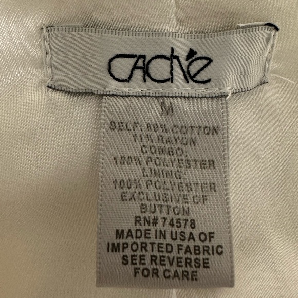 Cache Textured Swing Lined Jackie O Jacket Top 🌷 - Picture 9 of 9